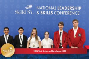 2025 Web Design and Development College/ Post-Secondary medalists