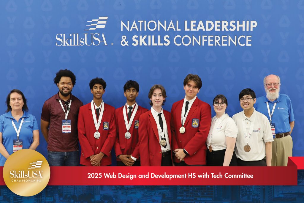 Web Design and Development medalists